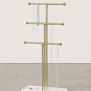 Umbra Jewelry Stand - Silver/White